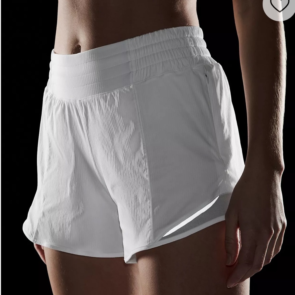 Lululemon White Shorts